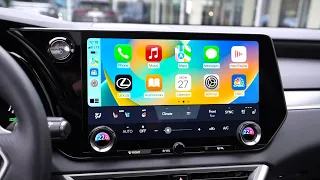 How to connect Apple CarPlay to LEXUS Multimedia System 2023