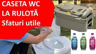 CASETA WC la rulotă | Soluții descompunere | Tethford