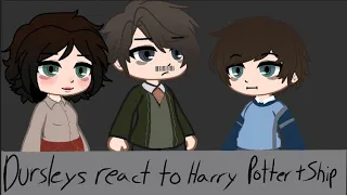 Dursley’s react to Harry potter || Drarry ||