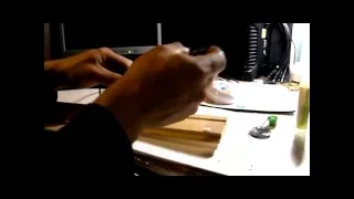 Чистка и лужение жала паяльника Clean soldering iron, the tip processing