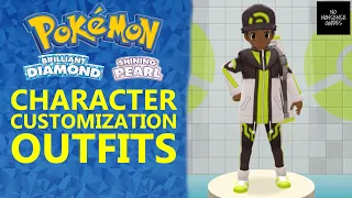 Pokemon Brilliant Diamond Character Customization - How to Change Outfits & Clothes in Shining Pearl