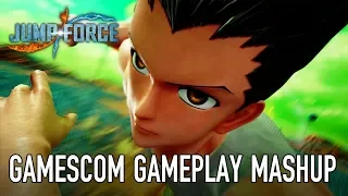 JUMP Force - PS4/XB1/PC - gameplay mashup (gamecom 2018)