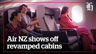 Air New Zealand show off their revamped cabins | nzherald.co.nz