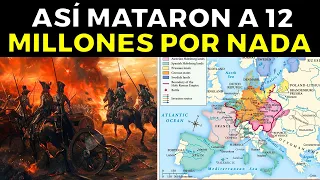 Así la GUERRA DE LOS 30 AÑOS DEVASTÓ A EUROPA, acabó con 1/4 de los alemanes y 12 millones de gentes