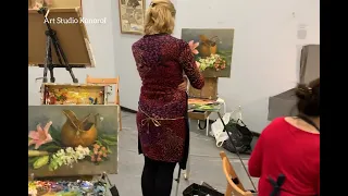 Master class of the artist Tatyana Chernykh. Мастер класс художника Татьяны Черных