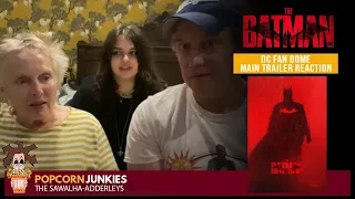 THE BATMAN (DC Fandome MAIN TRAILER) The Popcorn Junkies REACTION