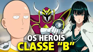 Todos os HERÓIS CLASSE "B" e SEUS PODERES Explicados | One-Punch Man