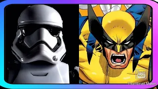 PAINTING A CUSTOM 90'S WOLVERINE STORMTROOPER HELMET CHARACTER MASHUP