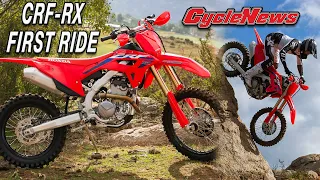 We Ride The 2023 CRF250RX & CRF450RX - Cycle News