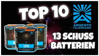 Top 10 Argento 13 Schuss Batterien 🔥 | 30mm | Pyro TV