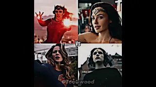 Scarlet Witch vs. Wonder Woman vs. Supergirl vs. Raven #shorts #fypシ