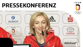 "Beste Kür meines Lebens" - Olympiasieger Savchenko und Massot | Pressekonferenz | Team Deutschland