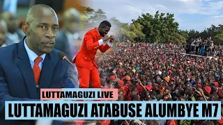 Luttamaguzi Semakula Live: Atabuse Alumbye M7, Bobi Wine Ayuugumiza Mukono