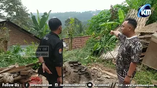 Tanah Gerak di Wonosalam Jombang Semakin Parah, Warga Mengaku Ketakutan, Rumahnya Seperti Mau Geser