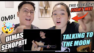 Dimas Senopati - Bruno Mars - Talking To The Moon (Acoustic Cover) | SINGERS REACTION