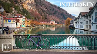Interlaken Switzerland | Charming Swiss Town Between Two Lakes | 4K UHD