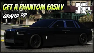 How to Get a RARE Rolls Royce Phantom in Grand RP EASILY | GTA 5 RP