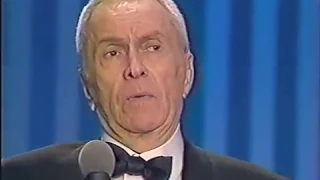 Robert Hirsch reçoit le Molière du meilleur comédien (1999)