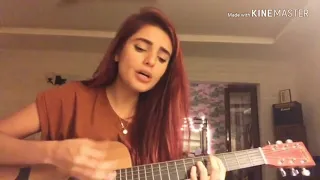 Momina Mustehsan singing a song live video