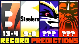 2023 NFL Record Predictions: AFC North Projections & Team Breakdowns