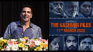 Akshay Kumar praises 'The Kashmir Files', says movie exposes the 'bitter truth'