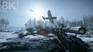 Battle of the Bulge / Ardennes Forest , December 1944｜Call of Duty WW2 - 8K