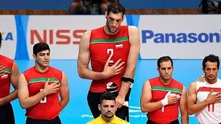 Morteza Mehrzad | 2 m 46 cm The tallest volleyball player in the world |  Paralympic Games Rio 2016