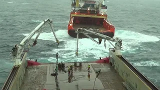 World's largest Anchor Handler in action! AHTS