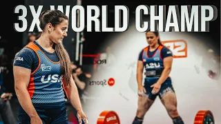 3X World Champion🥇| Amanda Lawrence 84kg IPF Worlds 2022