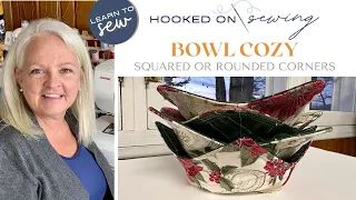 How to Sew a Bowl Cozy | Reversible and Microwave Safe Bowl Cozy Tutorial | Janome Sewing Machine