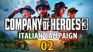 US AIRBORNE LEAD THE WAY! Company of Heroes 3 - Italian Campaign #2