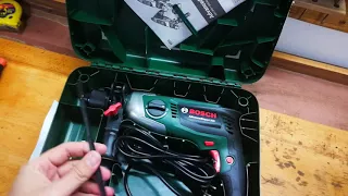 Unpacking / unboxing Impact Drill Bosch AdvancedImpact 900 0603174070 0603174020