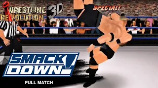 FULL MATCH - Brock Lesnar vs. John Cena: SmackDown, Feb. 13, 2003 | Wrestling Revolution 3D