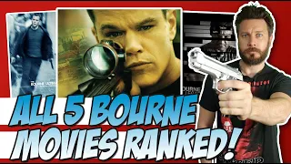 All 5 Jason Bourne Films Ranked!