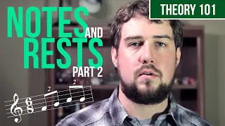 Notes and Rests, Part 2 - TWO MINUTE MUSIC THEORY #5