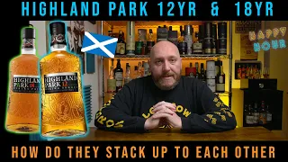 Highland Park 12 compared to 18