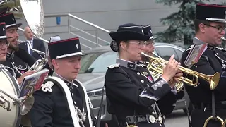 Francuska orkiestra wojskowa z okazji 20-lecia Centrum Szkolenia Sił Połączonych NATO w Bydgoszczy