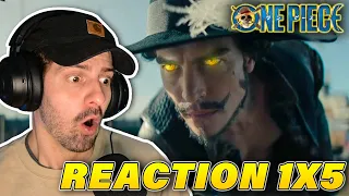 Mihawk is A BEAST!! One Piece Reaction Episode 5 "Eat AT Baratie"