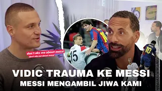 “Vidic Gak Mau Cerita Tentang Messi, Dia Mengambil Jiwa” Cerita Rio Ferdinand Dibuat Malu Messi