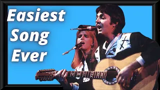 MULL OF KINTYRE Paul McCartney & Wings - Beginner Guitar Lesson