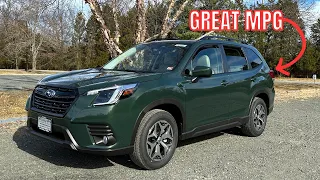 2023 Subaru Forester Premium - REVIEW and POV DRIVE - BETTER Than I Expected..