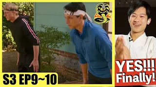 Japanese Karate Sensei Reacts To "Cobra Kai Season 3 Episode 9~10" For The 1st Time!