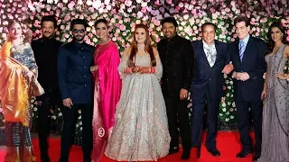 Kapil Sharma Ginni Chatrath Wedding Reception FULL HD Video | Salman Family,Ranveer,Deepika,Rekha