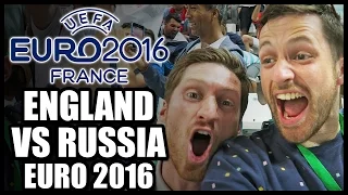 ENGLAND VS RUSSIA - EURO 2016 MATCH VLOG: DIER FREE KICK, LATE GOAL & FAN TROUBLE!