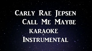 Carly Rae Jepsen - Call Me Maybe (karaoke) (Instrumental)