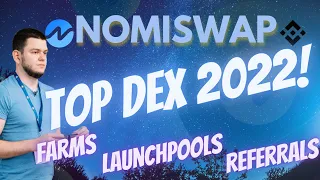 Обзор биржи Nomiswap, лучший DEX 2022. Как пользоваться биржей #Nomiswap #DEX #Crypto #defi #NMX