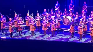 Simon Fraser University Pipe Band - Generations concert.  2023.  Encore