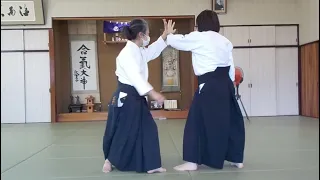 「正面打ち入り身投げ Shomen Uchi Irimi Nage 」合気道浩然館　岡部智美師範