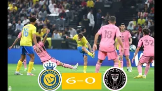 Al Nassr vs Inter Miami Imaginary Match 2023 All goals & Highlights #football #alnassr #intermiami