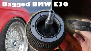 BMW E30 Hits The Ground! | Bagged BMW E30 | StreetFluence